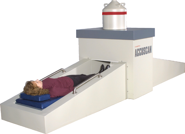 ベッド式ホールボディカウンタ (ACCUSCAN)
