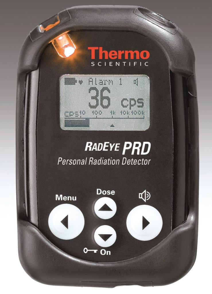 RadEye PRD 個人用ガンマ線サーベイメータ